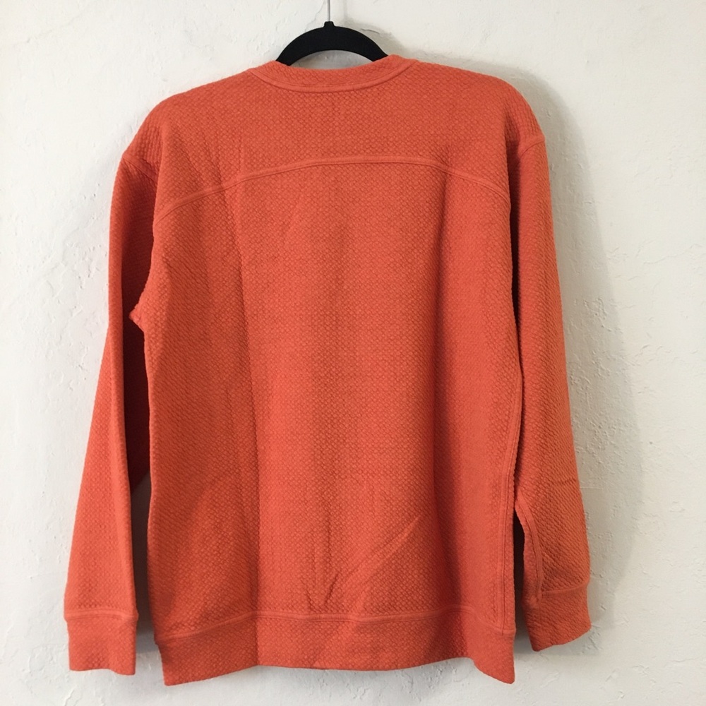Lululemon All Yours Crewneck Sweatshirt 8 Orange Textured Oversized Loun… - Picture 10 of 10